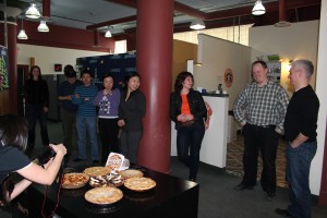 Pi day at the Ibex Office